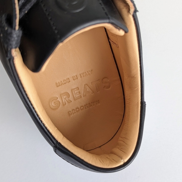 🇮🇹 NWT Greats Royale Leather Sneakers Made In Italy - Picture 9 of 10
